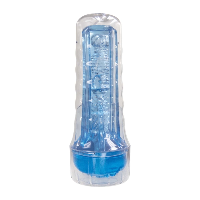DREAM-LITE CRYSTAL VAGINA MASTURBATOR-BLUE