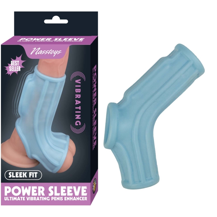 VIBRATING WAVE SLEEVE-BLUE VIBRATING WAVE SLEEVE-BLUE