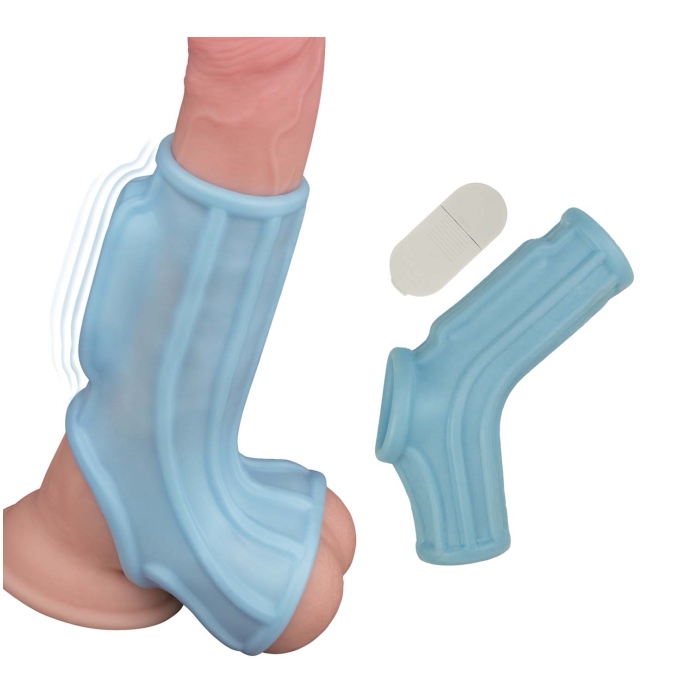VIBRATING WAVE SLEEVE-BLUE
