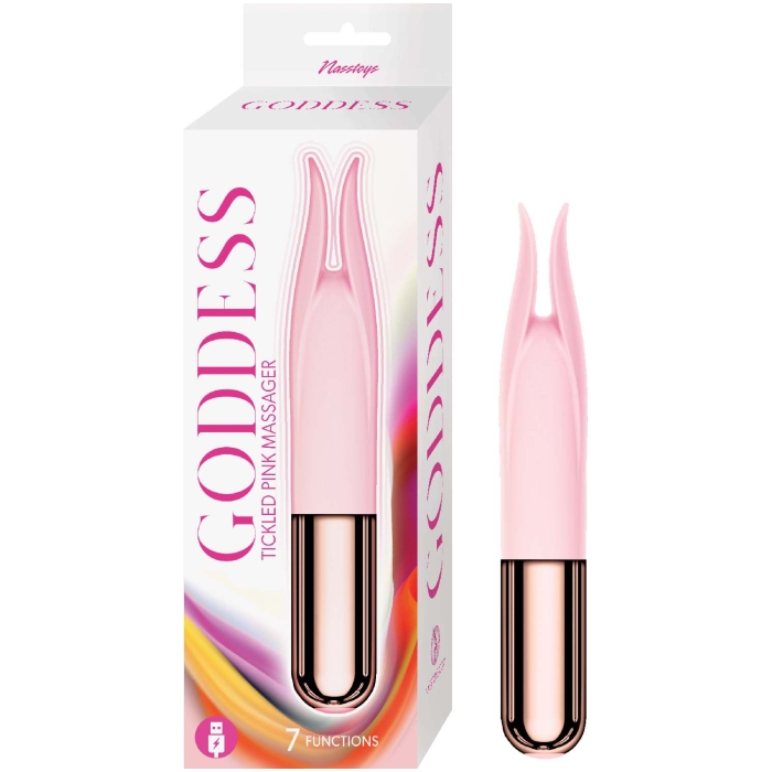 GODDESS TICKLED PINK MASSAGER-PINK GODDESS TICKLED PINK MASSAGER-PINK