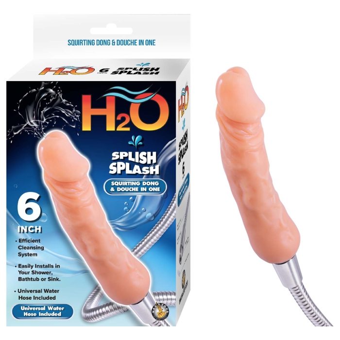 H20 6" SPLISH SPLASH-WHITE H20 6" SPLISH SPLASH-WHITE