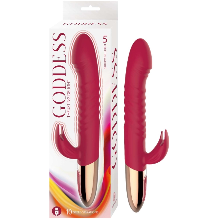 GODDESS THRUSTING DELIGHT-RED GODDESS THRUSTING DELIGHT-RED