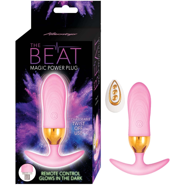 THE BEAT MAGIC POWER PLUG-PINK THE BEAT MAGIC POWER PLUG-PINK