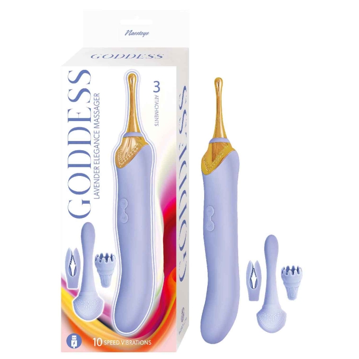 GODDESS LAVENDER ELEGANCE MASSAGER-LAVENDER GODDESS LAVENDER ELEGANCE MASSAGER-LAVENDER