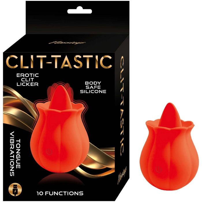 CLIT-TASTIC EROTIC CLIT LICKER-RED CLIT-TASTIC EROTIC CLIT LICKER-RED