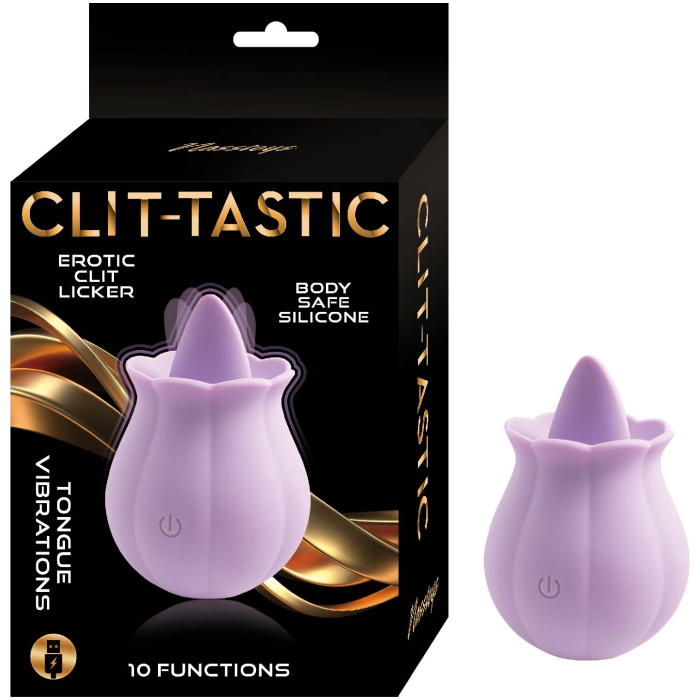 CLIT-TASTIC EROTIC CLIT LICKER-LAVENDER CLIT-TASTIC EROTIC CLIT LICKER-LAVENDER