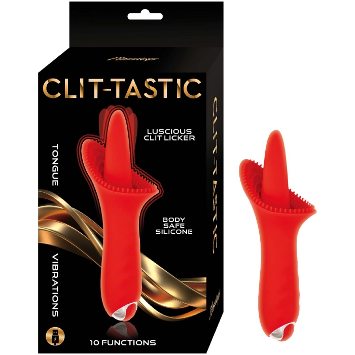 CLIT-TASTIC LUSCIOUS CLIT LICKER-RED CLIT-TASTIC LUSCIOUS CLIT LICKER-RED