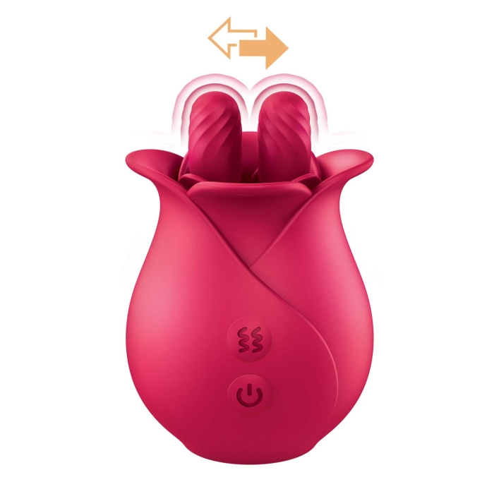 CLIT-TASTIC TULIP FINGER MASSAGER-RED