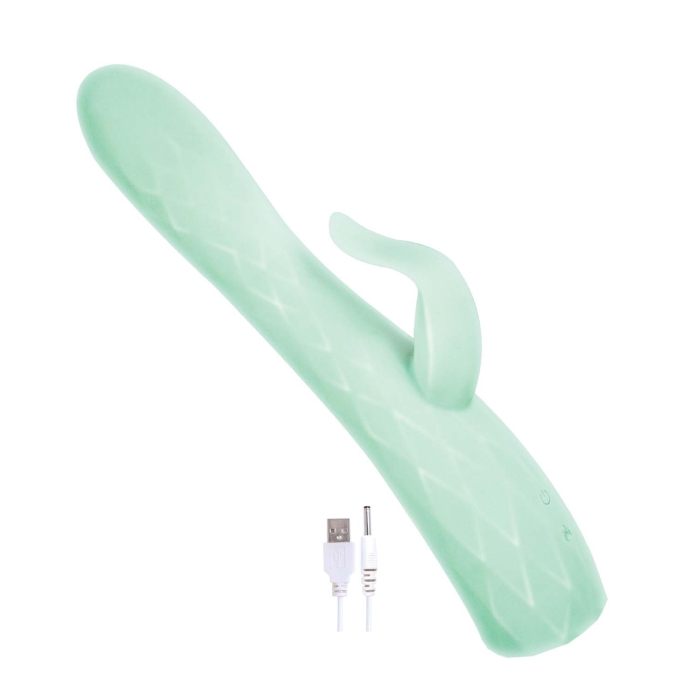 GODDESS HEAT UP ROTATING MASSAGER-AQUA