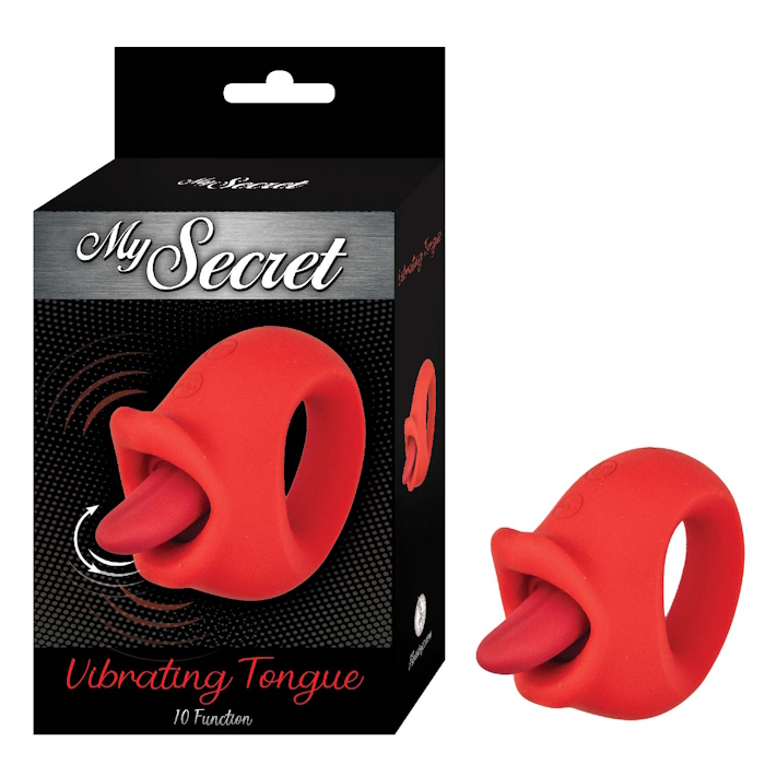 VIBE RED MY SECRET VIBRATING TONGUE VIBE RED MY SECRET VIBRATING TONGUE