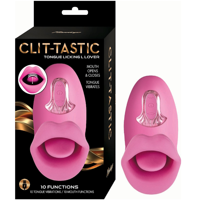 CLIT-TASTIC TONGUE LICKING LOVER - PINK CLIT-TASTIC TONGUE LICKING LOVER - PINK