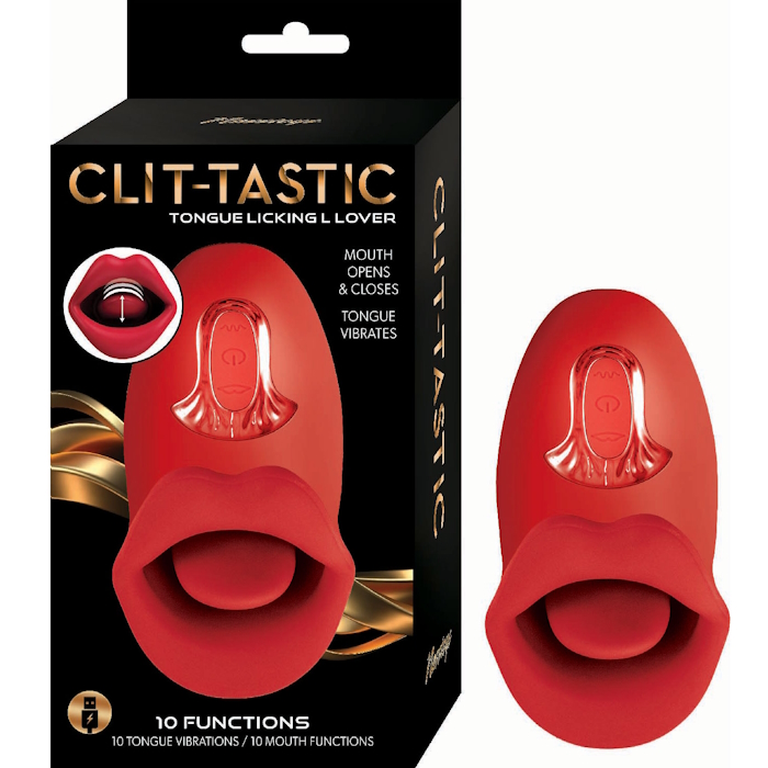 CLIT-TASTIC TONGUE LICKING LOVER - RED CLIT-TASTIC TONGUE LICKING LOVER - RED