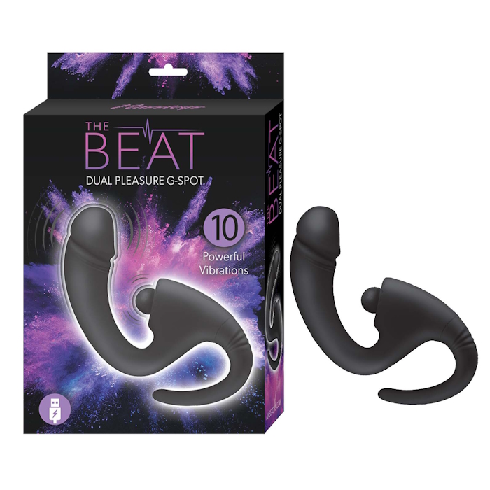 THE BEAT DUAL PLEASURE G-SPOT - BLACK THE BEAT DUAL PLEASURE G-SPOT - BLACK