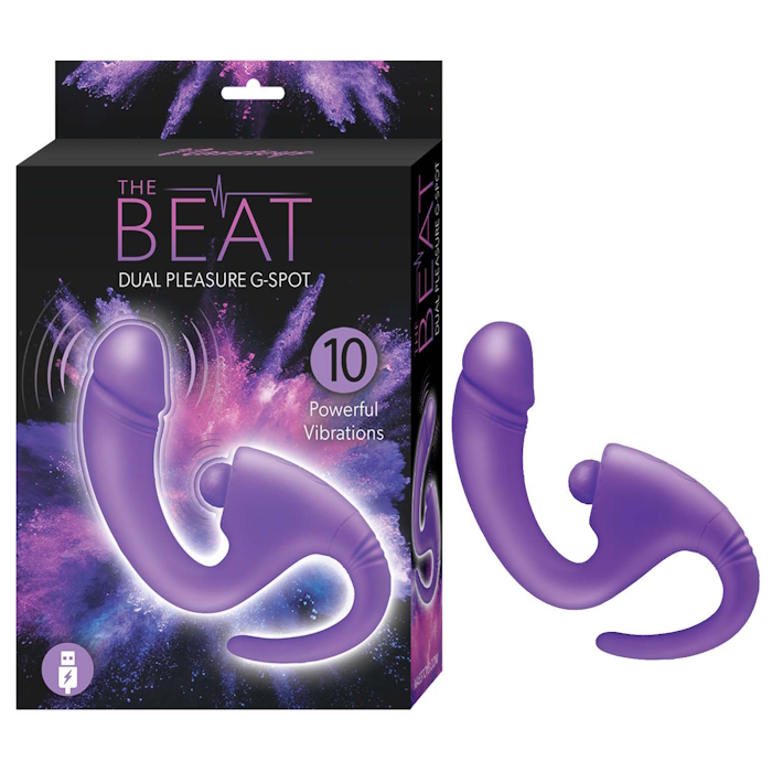 THE BEAT DUAL PLEASURE G-SPOT - PURPLE THE BEAT DUAL PLEASURE G-SPOT - PURPLE