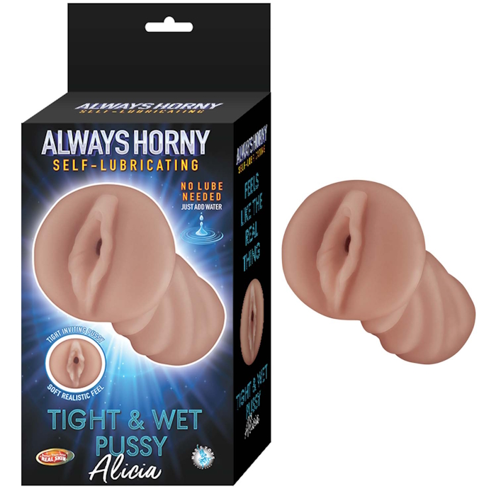 ALWAYS HORNY SELF-LUB MSTRBTR & PENIS SLEEVE 9" STUD - BRO ALWAYS HORNY SELF-LUB MSTRBTR & PENIS SLEEVE 9" STUD - BRO