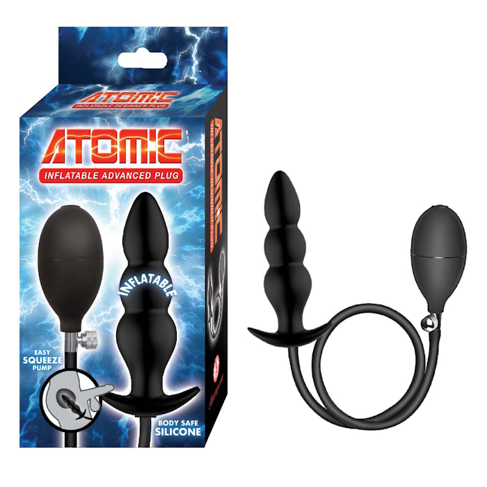 ATOMIC INFLATABLE ADVANCED PLUG - BLACK ATOMIC INFLATABLE ADVANCED PLUG - BLACK