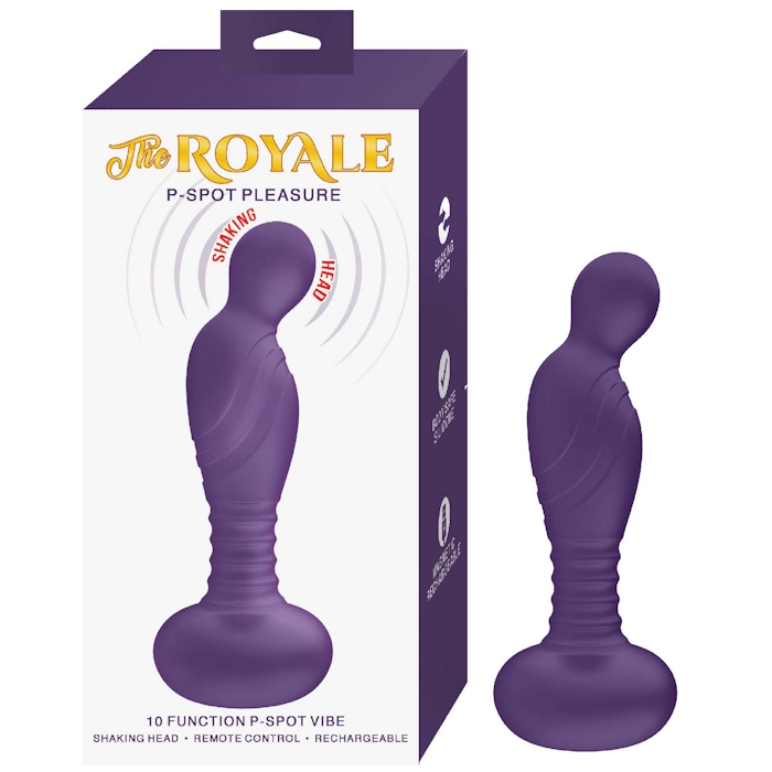 THE ROYALE P-SPOT PLEASURE - PURPLE THE ROYALE P-SPOT PLEASURE - PURPLE