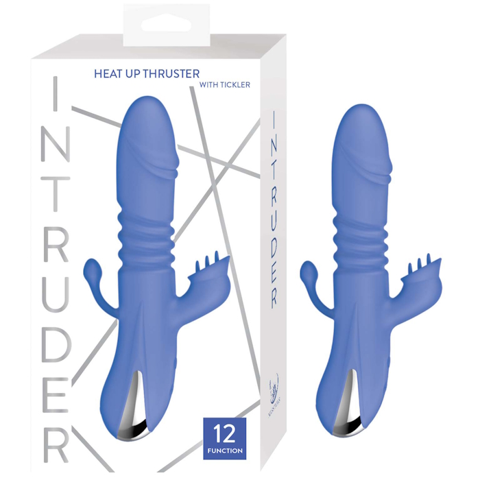 INTRUDER HEAT UP THRUSTER WITH TICKLER - BLUE INTRUDER HEAT UP THRUSTER WITH TICKLER - BLUE