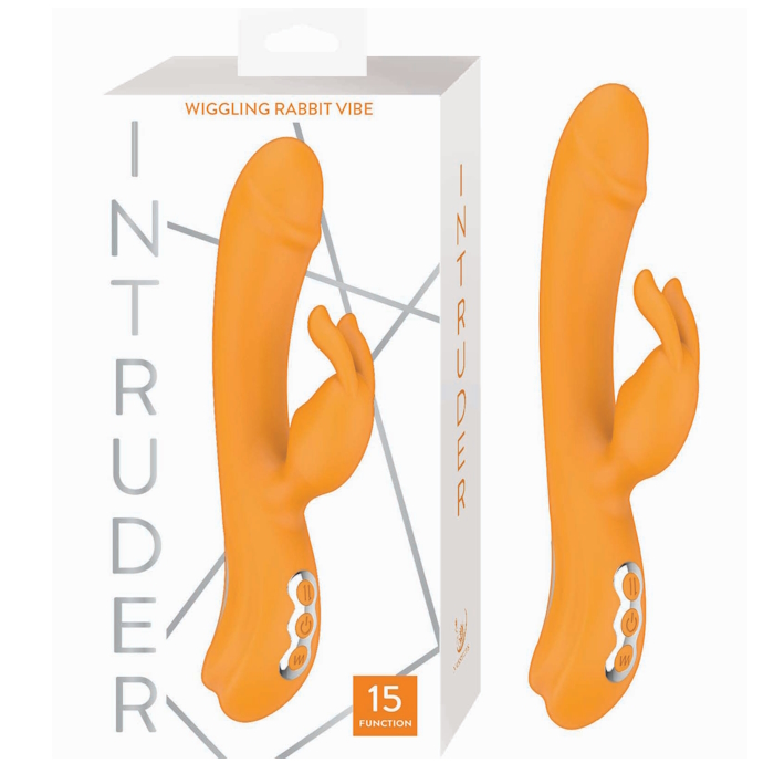 INTRUDER WIGGLING RABBIT VIBE - ORANGE INTRUDER WIGGLING RABBIT VIBE - ORANGE