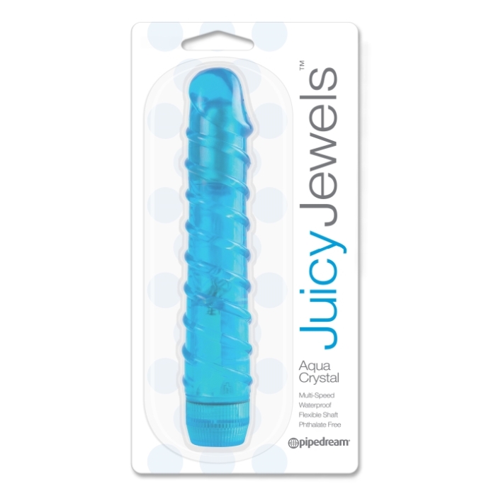 JUICY JEWELS AQUA CRYSTAL BLUE JUICY JEWELS AQUA CRYSTAL BLUE