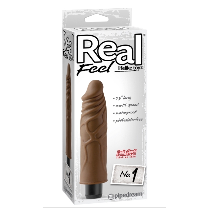REAL FEEL LIFELIKE TOYZ NO. 1 BROWN REAL FEEL LIFELIKE TOYZ NO. 1 BROWN