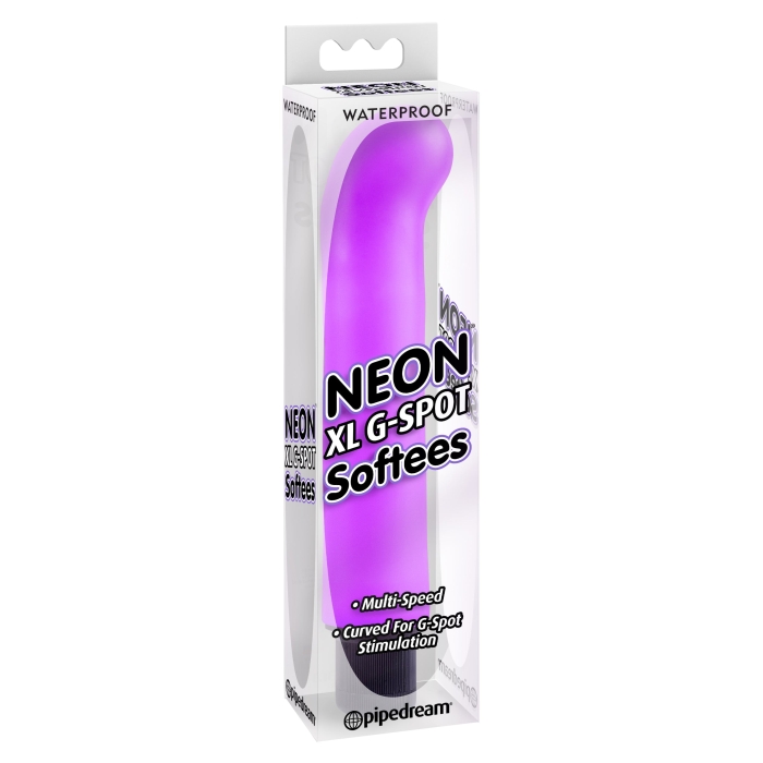 NEON LUV TOUCH XL G-SPOT SOFTEES - PURPLE NEON LUV TOUCH XL G-SPOT SOFTEES - PURPLE