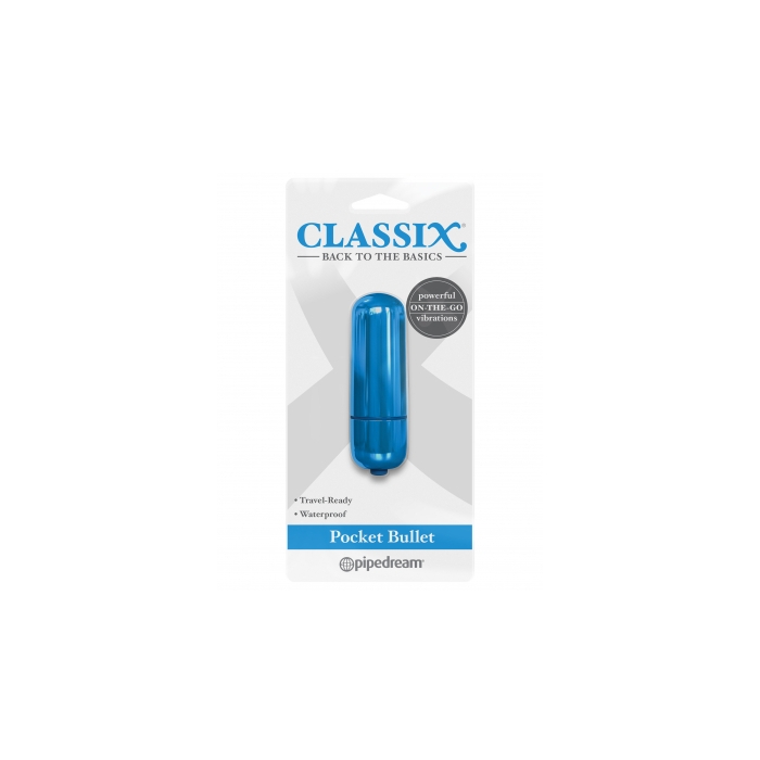 CLASSIC POCKET BULLET - BLUE CLASSIC POCKET BULLET - BLUE
