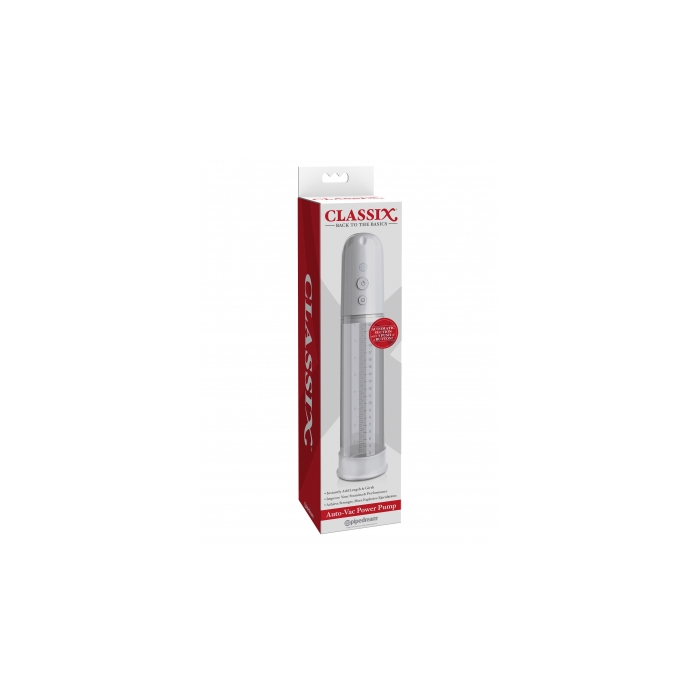 CLASSIX AUTO-VAC POWER PUMP - WHITE CLASSIX AUTO-VAC POWER PUMP - WHITE