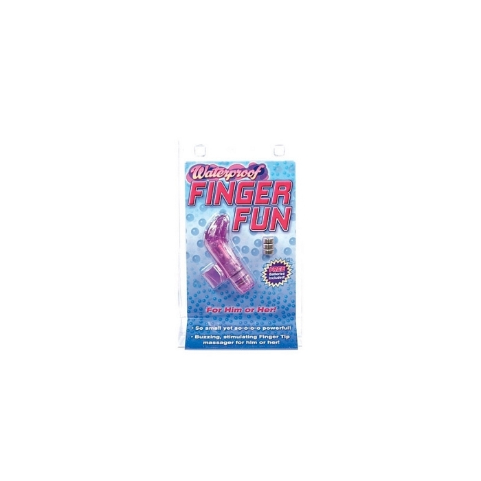 WATERPROOF FINGER FUN - PURPLE WATERPROOF FINGER FUN - PURPLE