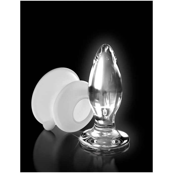 ICICLES NO. 91 - WITH SILICONE SUCTION CUP - CLEAR 4"