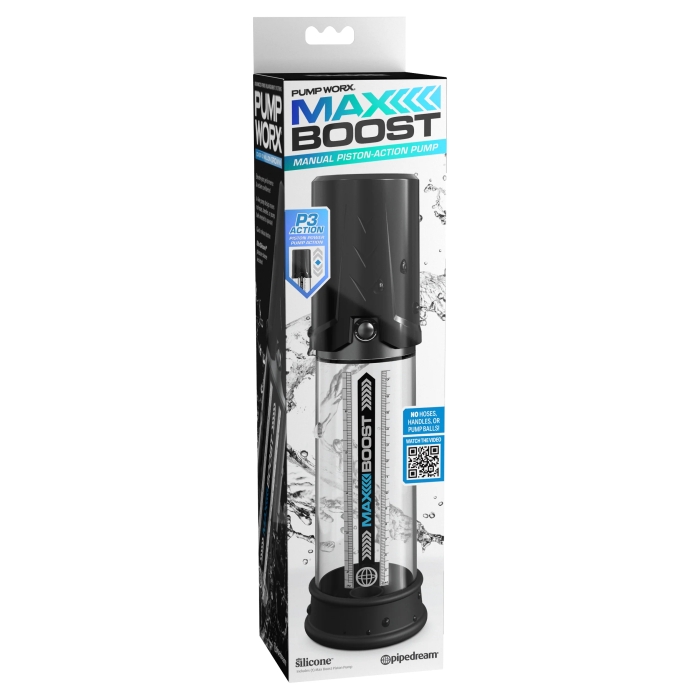 PUMP WORX MAX BOOST - BLACK PUMP WORX MAX BOOST - BLACK