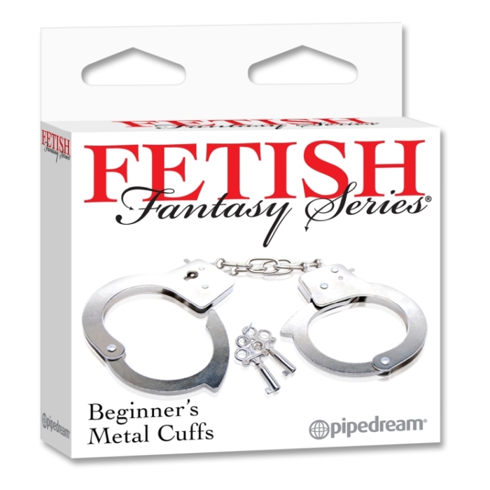 FETISH FANTASY BEGINNER'S METAL CUFFS FETISH FANTASY BEGINNER'S METAL CUFFS