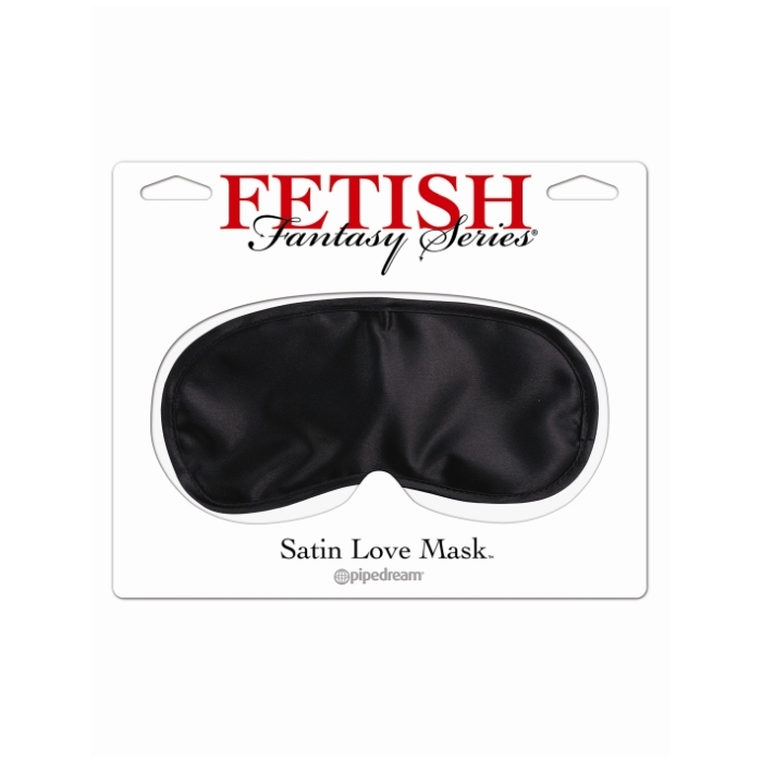 FETISH FANTASY SERIES SATIN LOVE MASK BLACK FETISH FANTASY SERIES SATIN LOVE MASK BLACK
