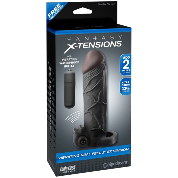 FANTASY X-TENSIONS VIBRATING REAL FEEL 2 EXTENSION FANTASY X-TENSIONS VIBRATING REAL FEEL 2 EXTENSION