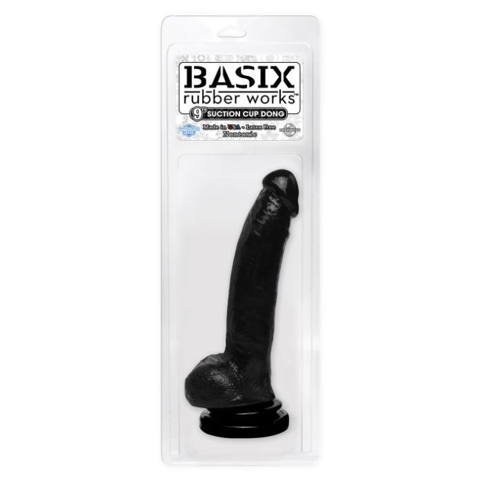 BASIX 9 SUCTION CUP DONG BLACK BASIX 9 SUCTION CUP DONG BLACK