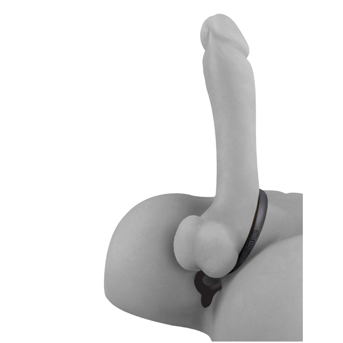 AFC ASS-GASM COCKRING ANAL BEADS - BLACK 10.5"