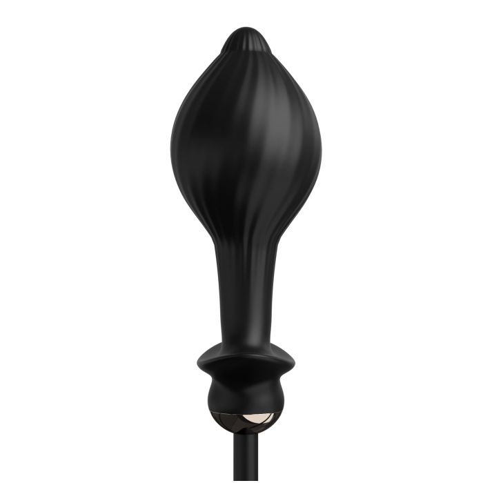 ANAL FANTASY AUTO-THROB INFLATABLE VIBE PLUG - BLACK