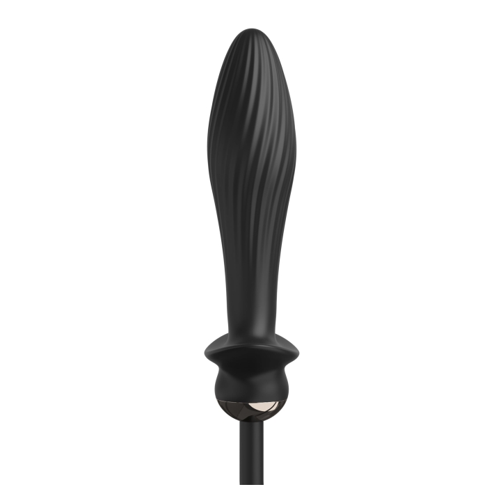 ANAL FANTASY AUTO-THROB INFLATABLE VIBE PLUG - BLACK