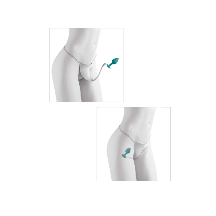 * 5% OFF! * HOOKUP PANTIES CROTCHLESS SECRET GEM - FITS XL-XXL