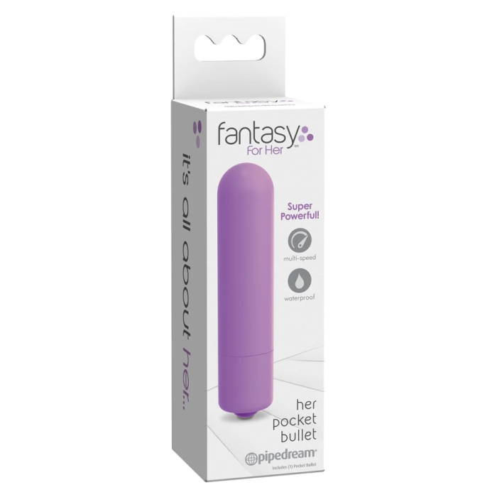 FANTASY FOR HER HER POCKET BULLET - PURPLE FANTASY FOR HER HER POCKET BULLET - PURPLE