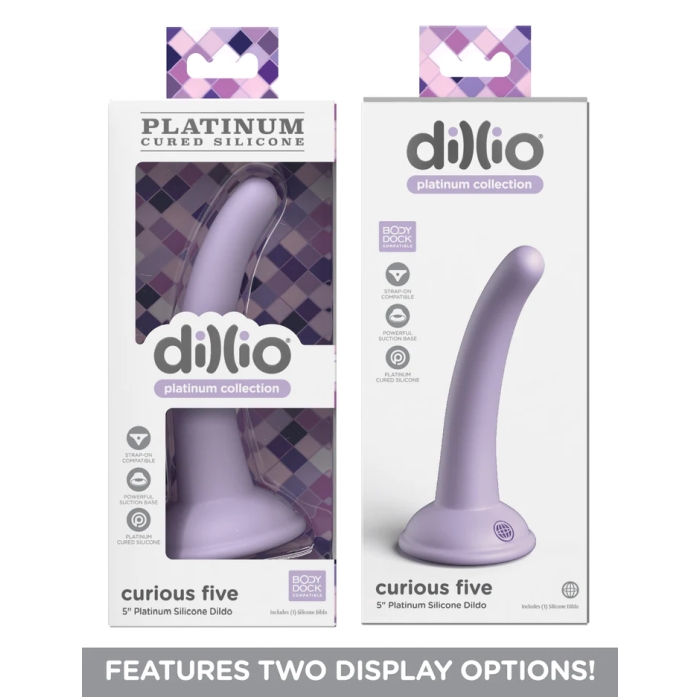 DILLIO PLATINUM CURIOUS FIVE (5") - PURPLE