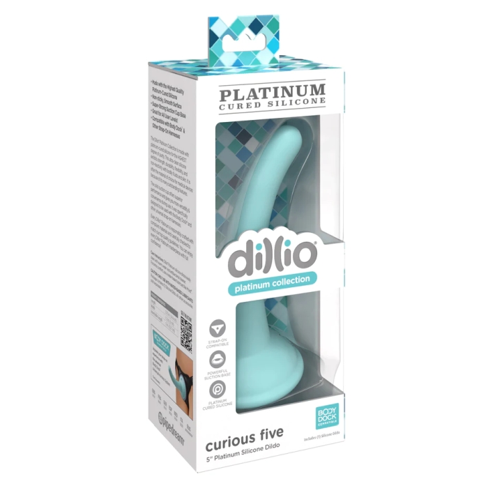 DILLIO PLATINUM CURIOUS FIVE (5") - TEAL DILLIO PLATINUM CURIOUS FIVE (5") - TEAL