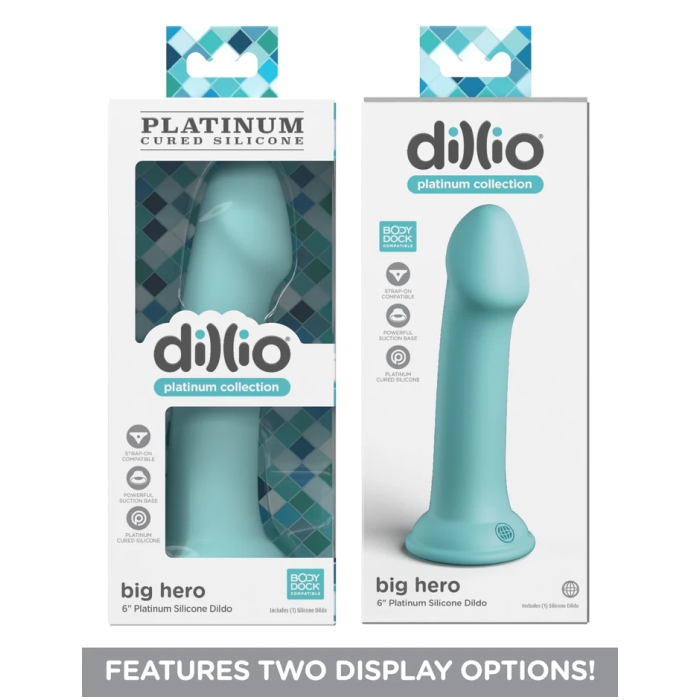 DILLIO PLATINUM BIG HERO (6") - TEAL