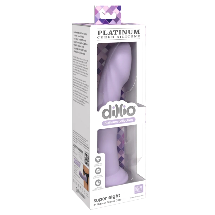 DILLIO PLATINUM SUPER EIGHT (8") - PURPLE DILLIO PLATINUM SUPER EIGHT (8") - PURPLE