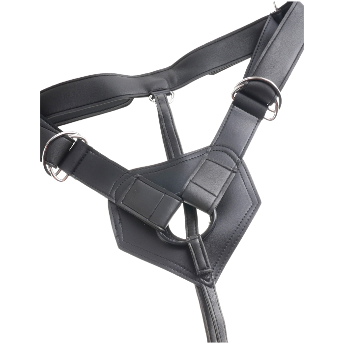 KING COCK STRAP-ON HARNESS WITH 7" COCK - LIGHT