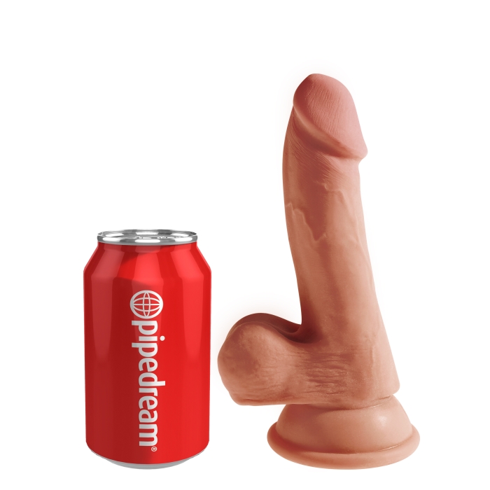 KCP 6.5" TRIPLE DENSITY COCK WITH BALLS - TAN