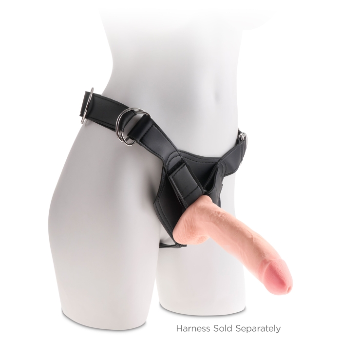 KING COCK PLUS 10" TRIPLE DENSITY COCK WITH BALLS - LIGHT