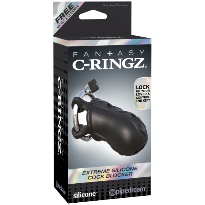 FANTASY C-RINGZ EXTREME SILICONE COCK BLOCKER FANTASY C-RINGZ EXTREME SILICONE COCK BLOCKER