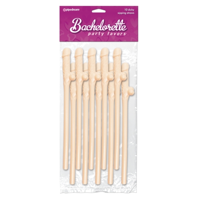 DICKY SIPPING STRAWS ( 10PC SET ) DICKY SIPPING STRAWS ( 10PC SET )