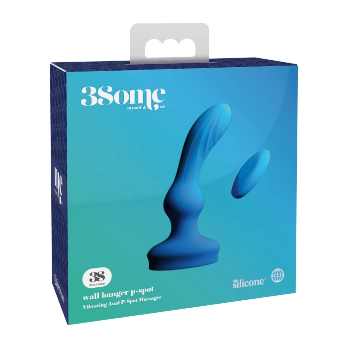 3SOME WALL BANGER P-SPOT - BLUE 5.5" 3SOME WALL BANGER P-SPOT - BLUE 5.5"